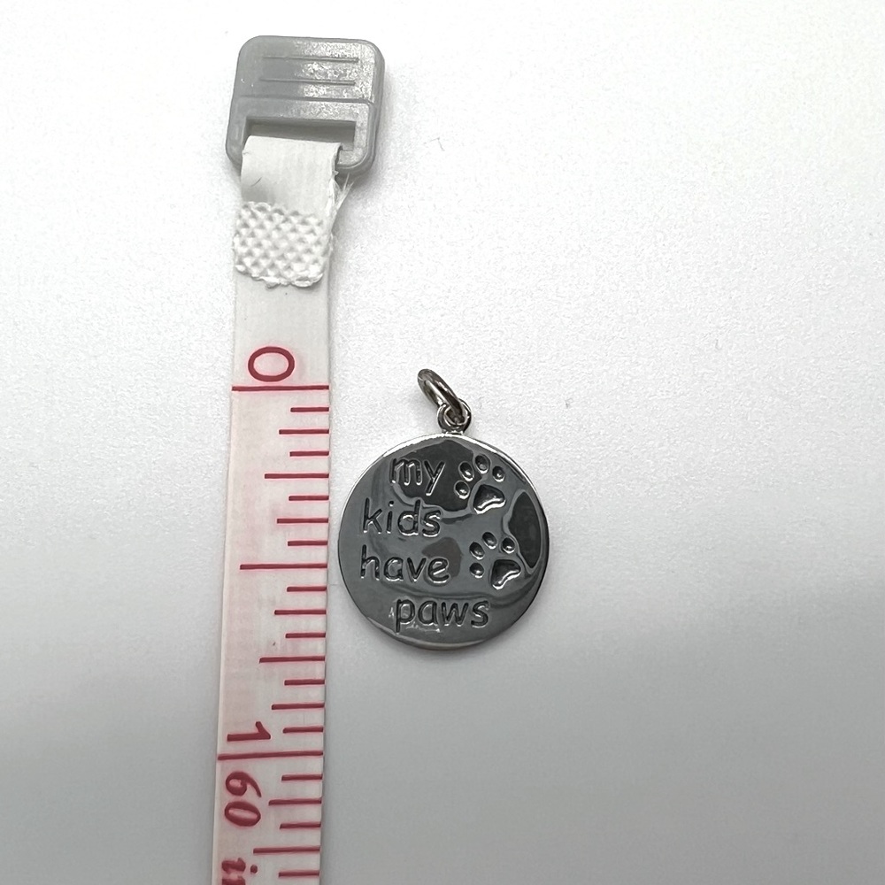 Sterling My Kids have Paws Necklace - Picture 7 of 16